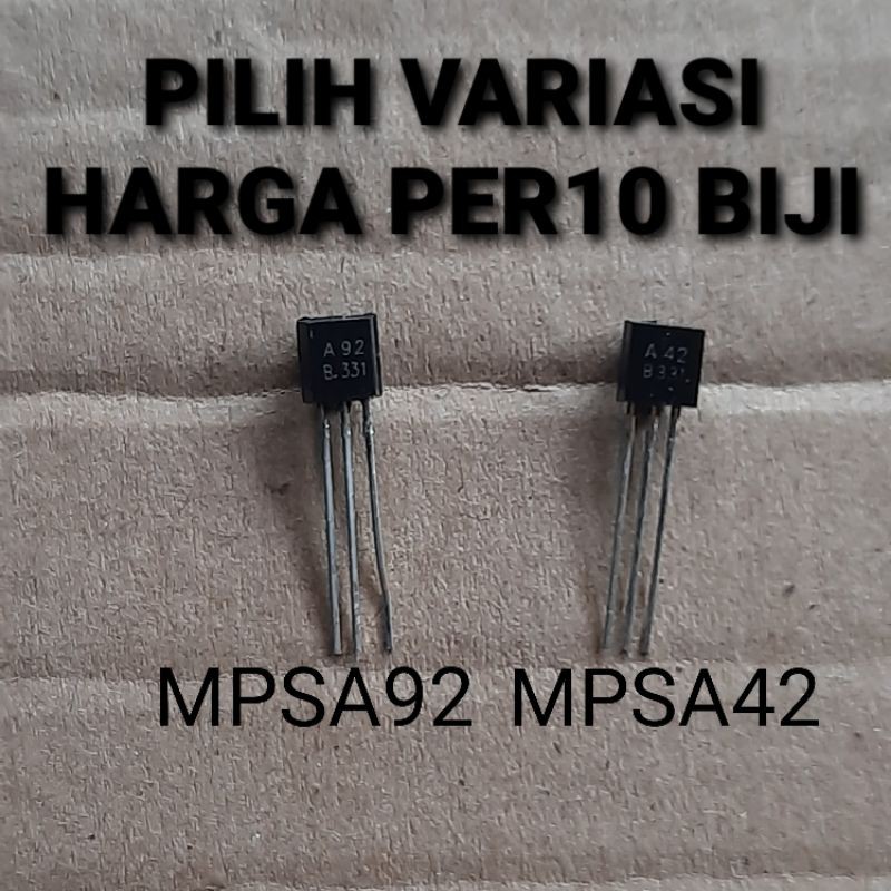 (10biji) TRANSISTOR TR MPSA92 | MPSA42 MPSA 92 A92 MPSA 42 A42 TO-92