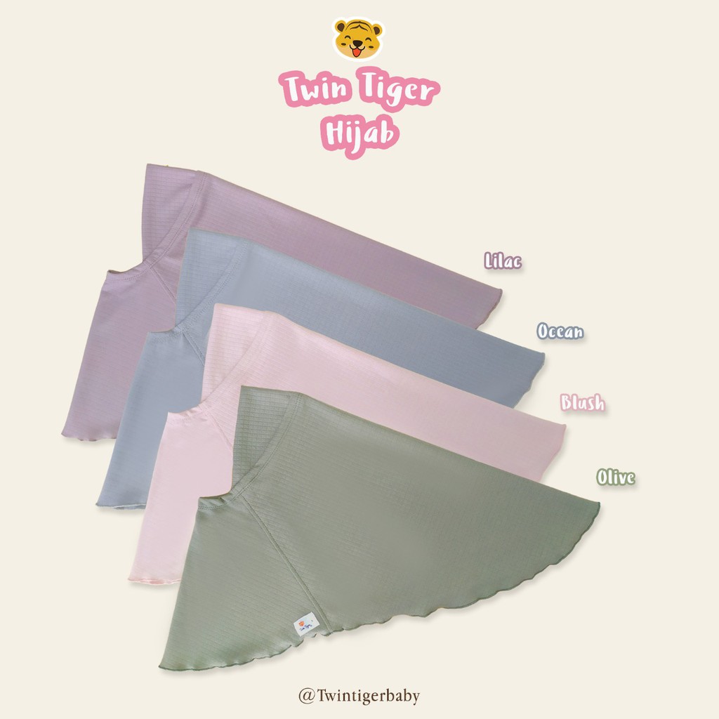 TWIN TIGER HIJAB anak INSTANT HIJAB BAYI INSTANT HIJAB BAYI JILBAB BAYI HIJAB BAYI SNI 0-6 Tahun