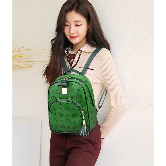 ( 2PC 1KG ) GTBI998876975 New Arrival  !!!  Tas  Ransel Wanita Import  Tas Backpack  Terbaru