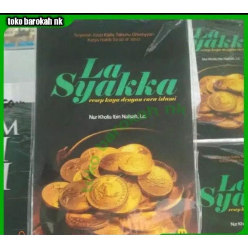 Buku La Syakka Resep Kaya dengan Cara islami