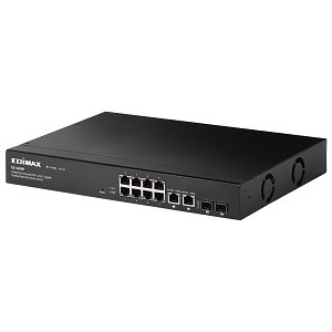 Edimax ES-5208P 8 Port PoE with 2 Gigabit Combo Ports WebSmart Switch