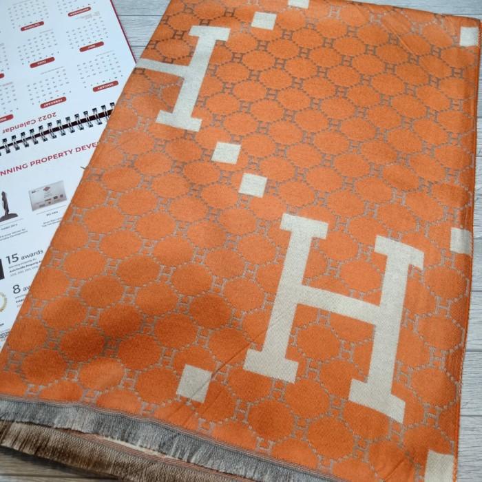 syal HERMES cashmere /shawl