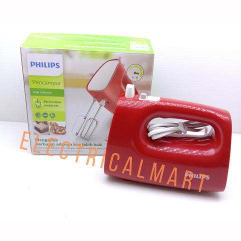 PHILIPS Hand MIXER Turbo 5 Speed HR-1552 |Garansi 100%