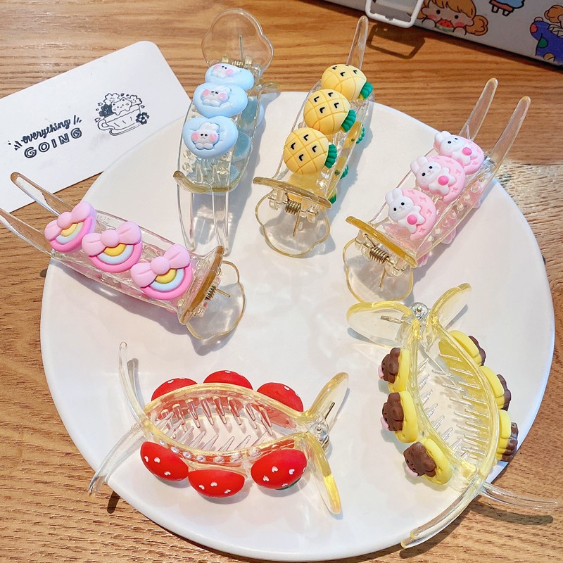 Jepit Rambut Model Ikan Hiu Untuk Anak Perempuan