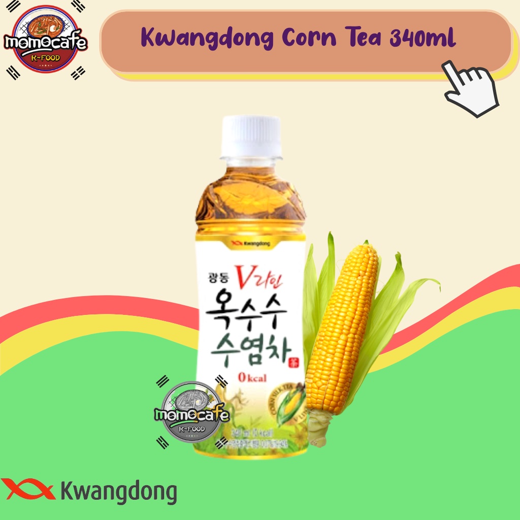 

Kwangdong Corn Tea 340ml - Teh Jagung Made in Korea