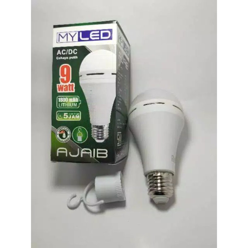 lampu emergency my LED 9 watt