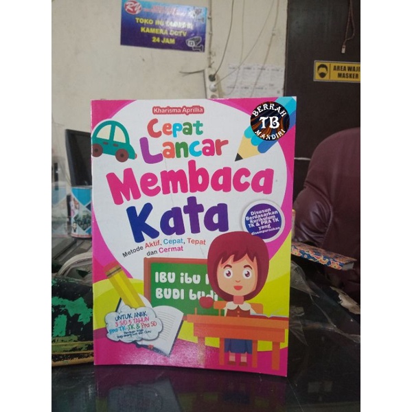 Buku Cepat Lancar Membaca Kata (21×29cm)