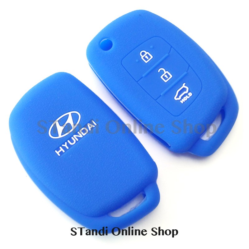 Kondom Kunci Silikon Remote Cover Hyundai New Santa Fe Tuscon