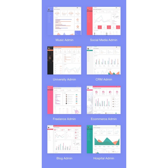 Template Admin Zest: Multi-Concept React Admin Template