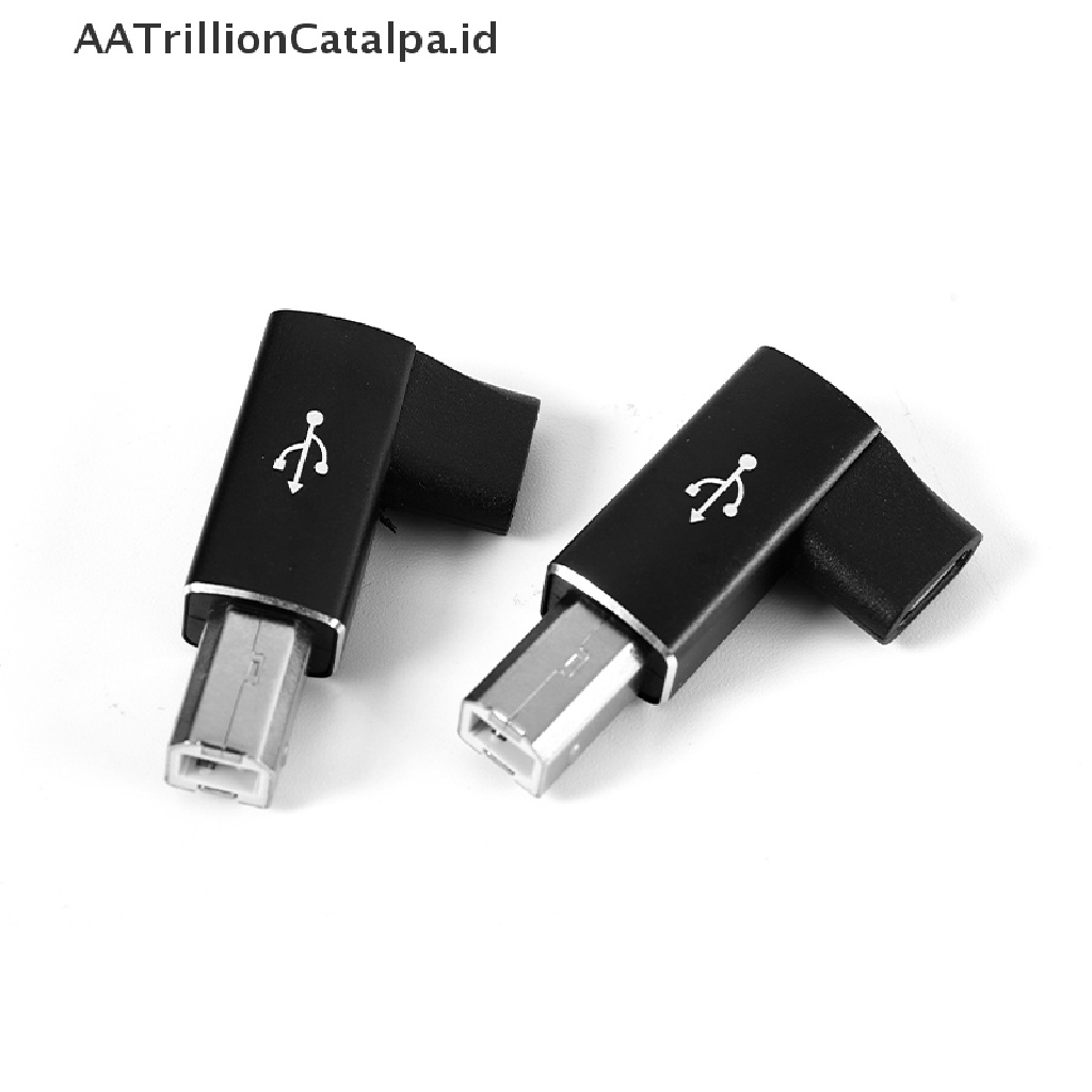 Aatrillioncatalpa Adapter Scanner Printer USB Tipe C Female Ke B Male Untuk Keyboard MIDI