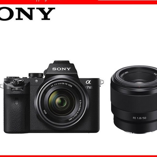 SONY Alpha A7 II Kit FE 28-70mm + FE 50mm f/1.8