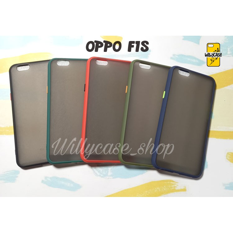 Case OPPO F1s Dove Matte  Transparan Slim Case Fuze