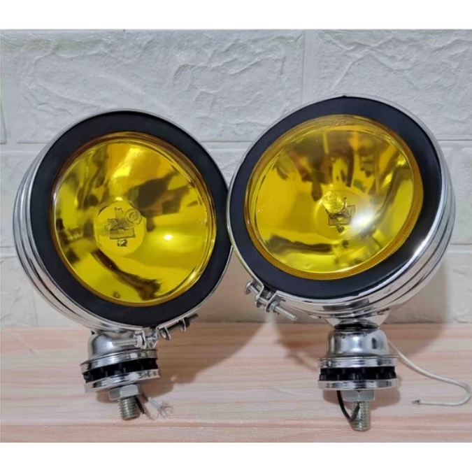 Lampu Sorot Foglamp Offroad Mobil Universal per SET High Quality