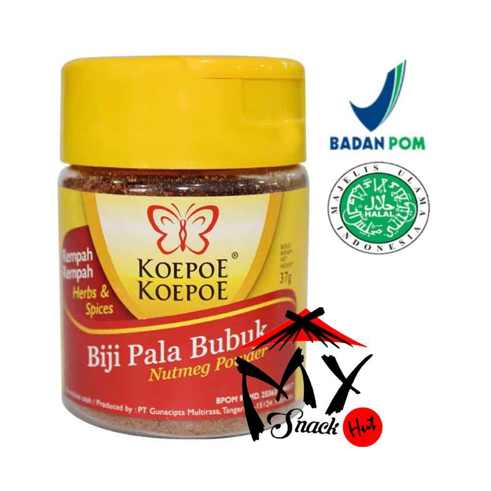 

KOEPOE BIJI PALA BUBUK 37GR - KUPU NUTMEG POWDER INDONESIAN SPICES - SERBUK PALA HALAL MUI Berkualitas