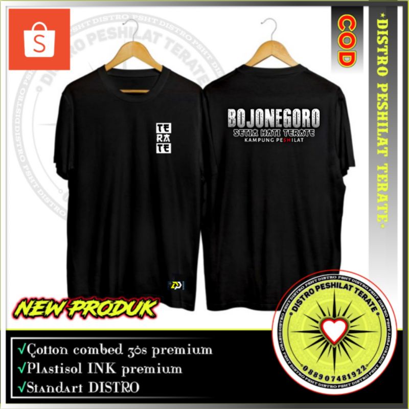 KAOS PSHT BOJONEGORO KAMPUNG PESHILAT PUSAT MADIUN SH-3