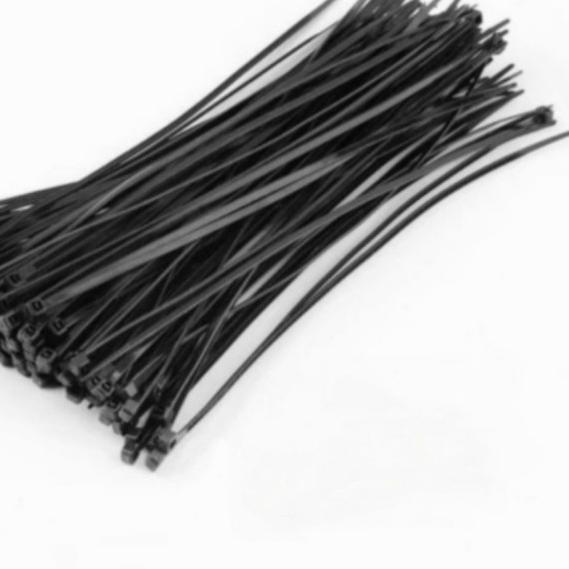 

○ KABEL TIES KABEL TIS BERKUALITAS ISI 100 PCS - Hitam, 4.8x20 isi 500 ☞
