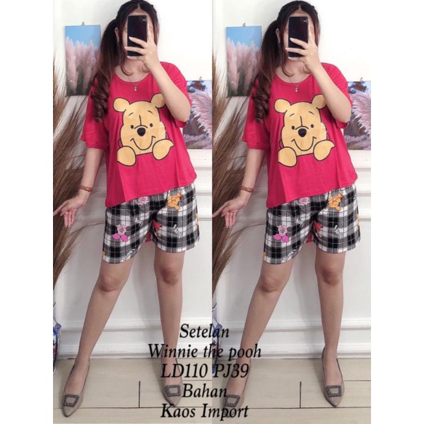 SETELAN WINNIE THE POOH