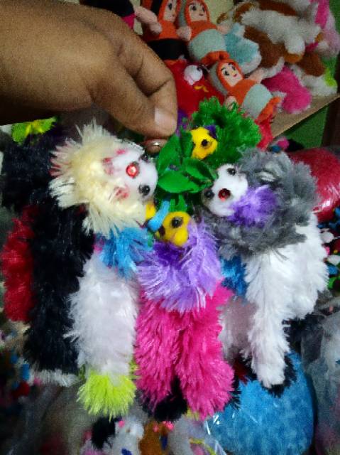 Gantungan kunci /souvenir pernikahan boneka(beli 10 gratis 2)