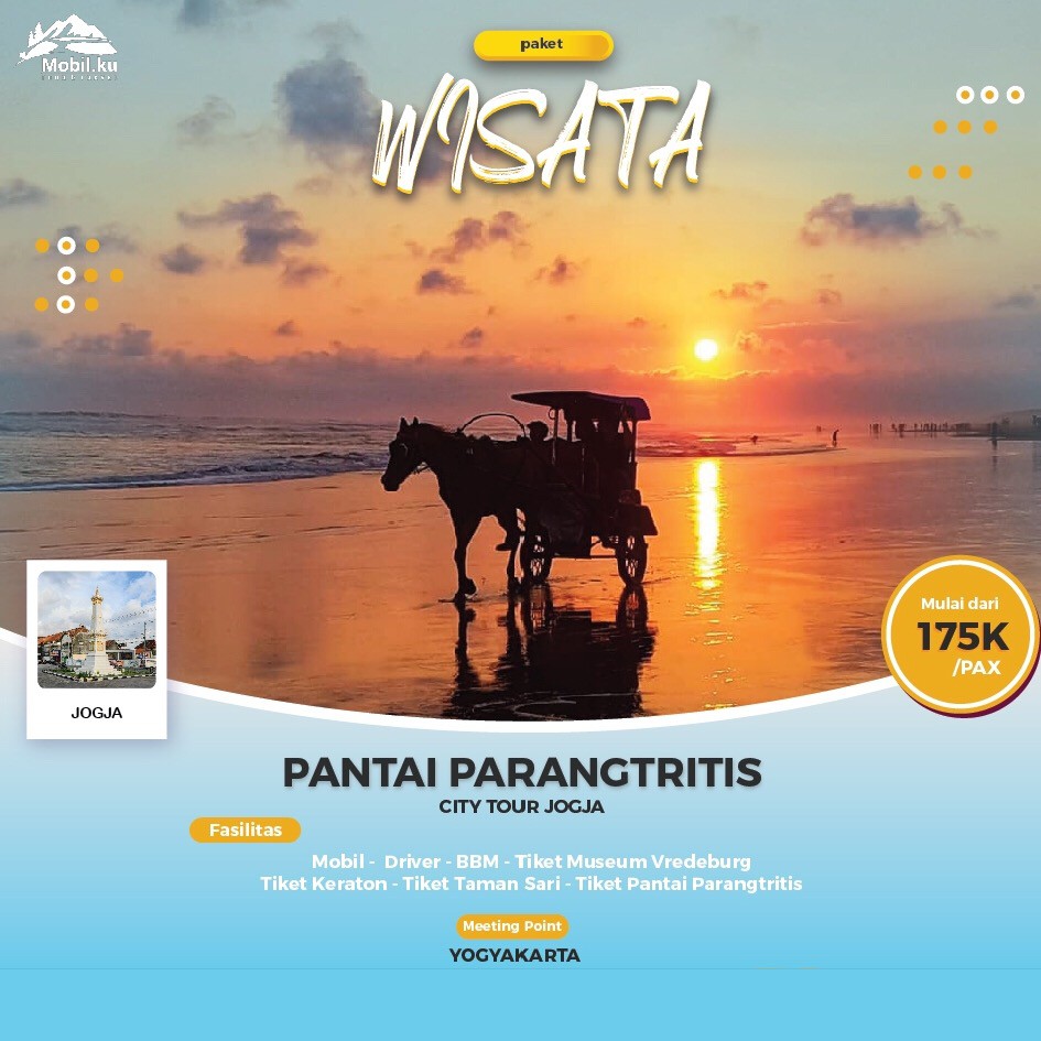 Jual Paket Wisata City Tour Jogja Indonesia|Shopee Indonesia