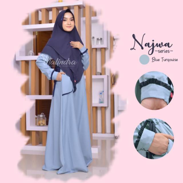 Gamis najwa original nalindra