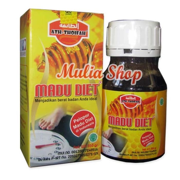 Madu DIET ATH THOIFAH Pelopor Madu Diet di Indonesia - Madu Murni Plus Rempah-Rempah   DHEBONK DAE