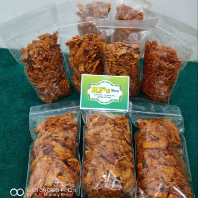 

Kripik Ubi Balado Pedas Manis