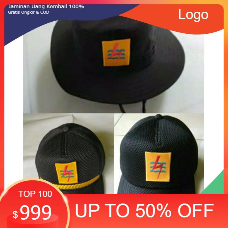 Topi PLN topi jaring PLN topi rimba PLN