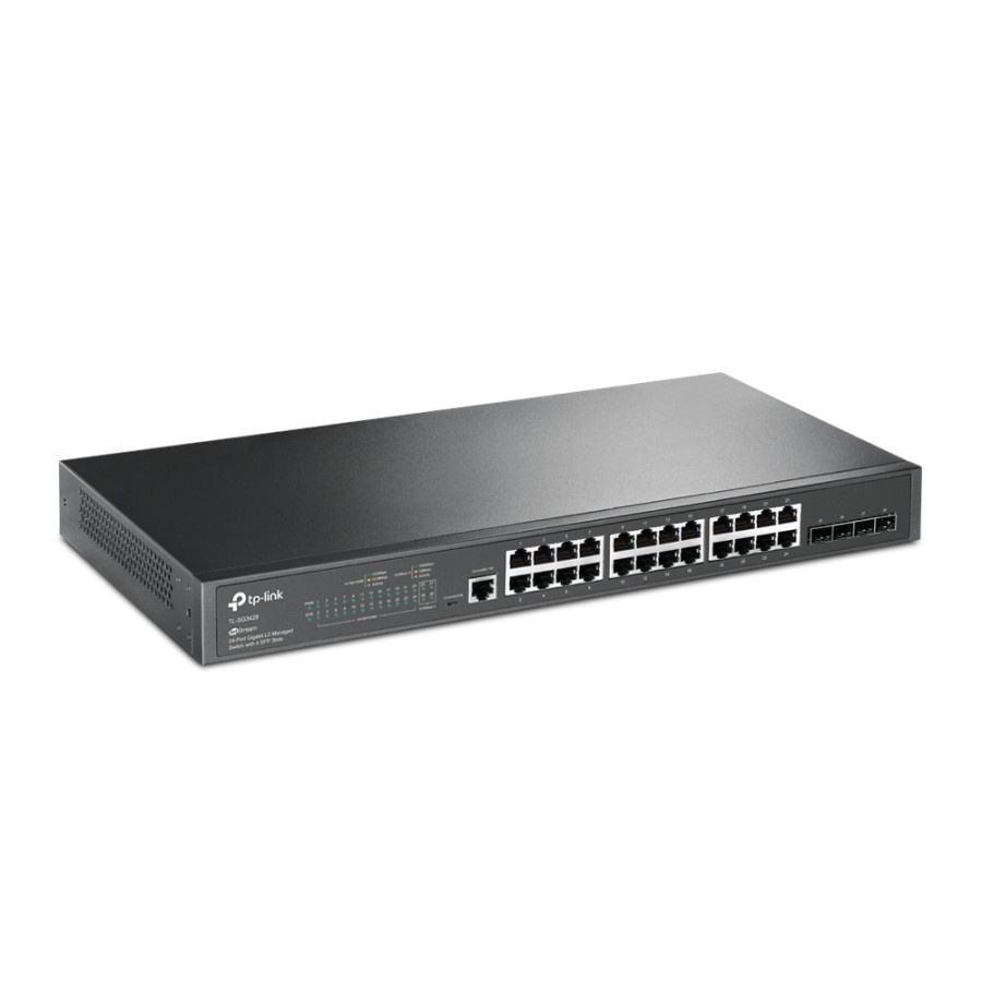 TP - Link JetStream 24-Port Gigabit L2 Managed Switch - TL-SG3428