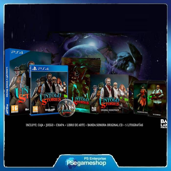 Ps4 Lovecraft's Untold Stories [Collector's Edition] (R2/English)