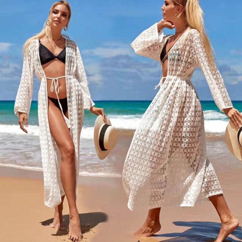 Anya Long Beach Outer | Dress Pantai | Outer Pantai | Baju Pantai