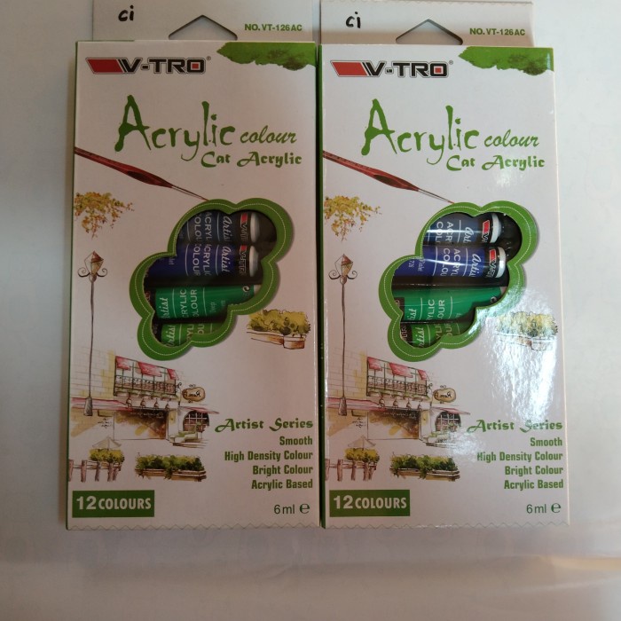 

Produk Terbaru Cat Acrylic 12 Warna Vitro
