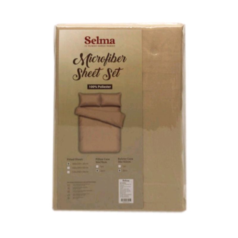 Sprei polos ukuran 120x200x30