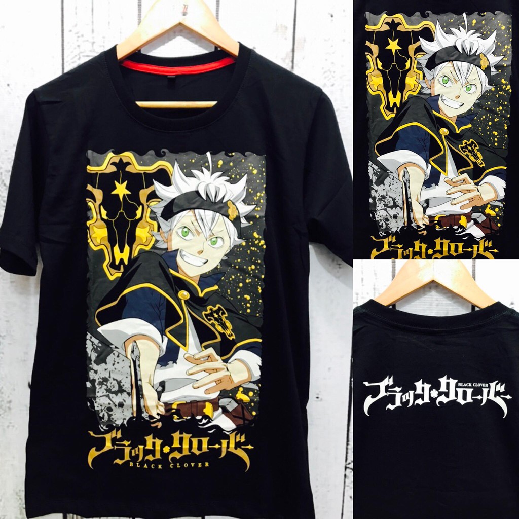 Kaos Asta Black Clover