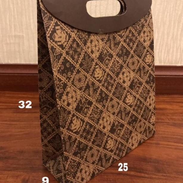 

(TERLARIS) Paperbag Pound Tutup L 25x9x32 Tas Kertas Goodie Bag Souvenir Shopping