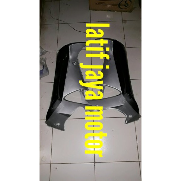 sayap supra x 125 lama tahun 2005 smpai 2006 silver hitam .
