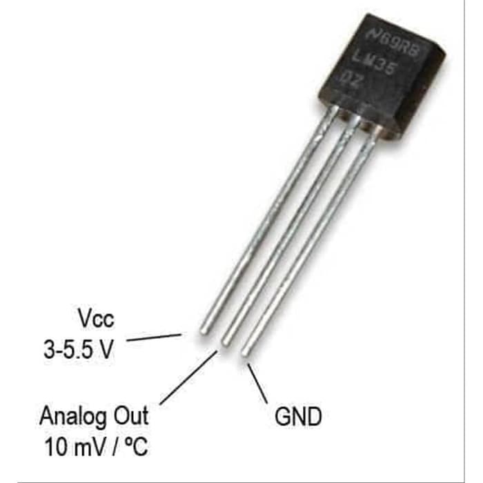 Sensor Suhu LM35 LM 35 LM35DZ