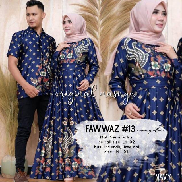 FAWWAZ 13 & FAWWAZ 14 / COUPLE BATIK