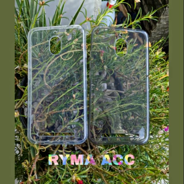 SOFT CASE CLEAR COVER SILIKON BLACKBERRY AURORA