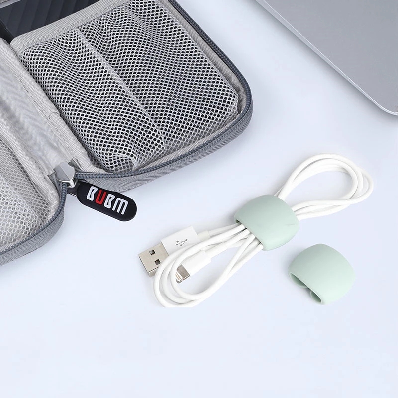 Klip Organizer Holder Kabel Earphone / Charger Portable Reusable