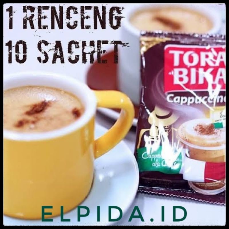 

TORABIKA TORA CAPPUCINO HARGA 1 SACHET RENCENG 10pcs x 25g