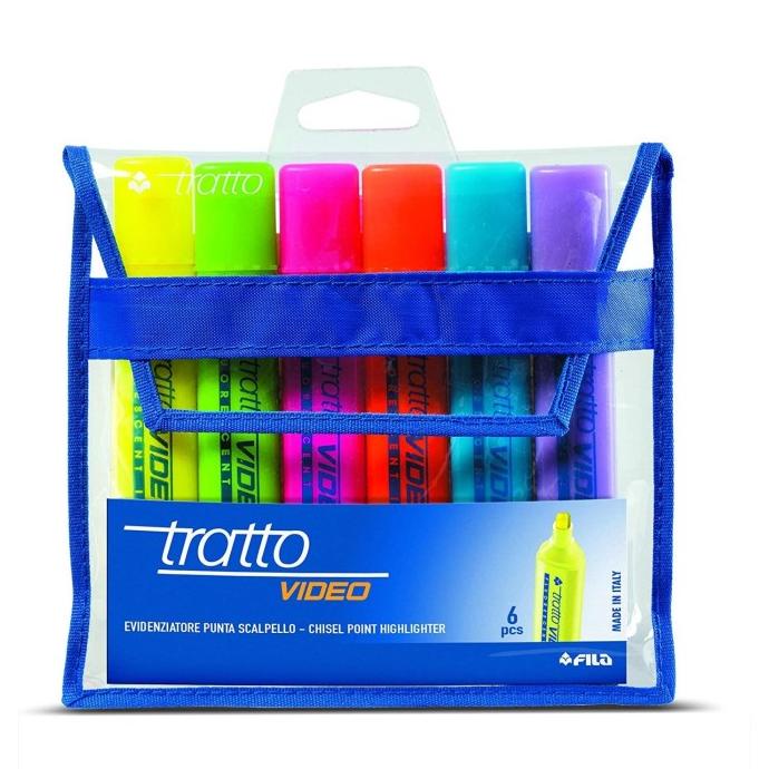 

Stabilo /Highlighter/ Tratto Video 6pcs