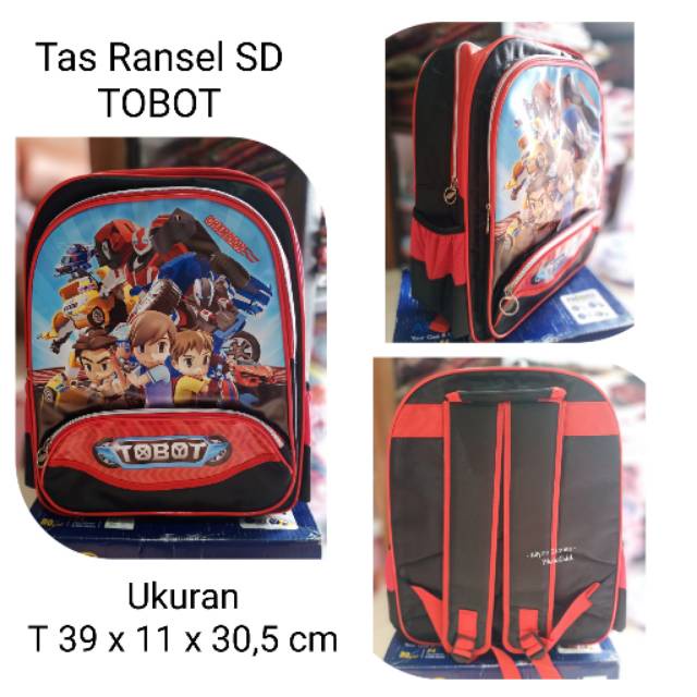 AS Tas Ransel Sekolah Anak Laki-laki ukuran SD