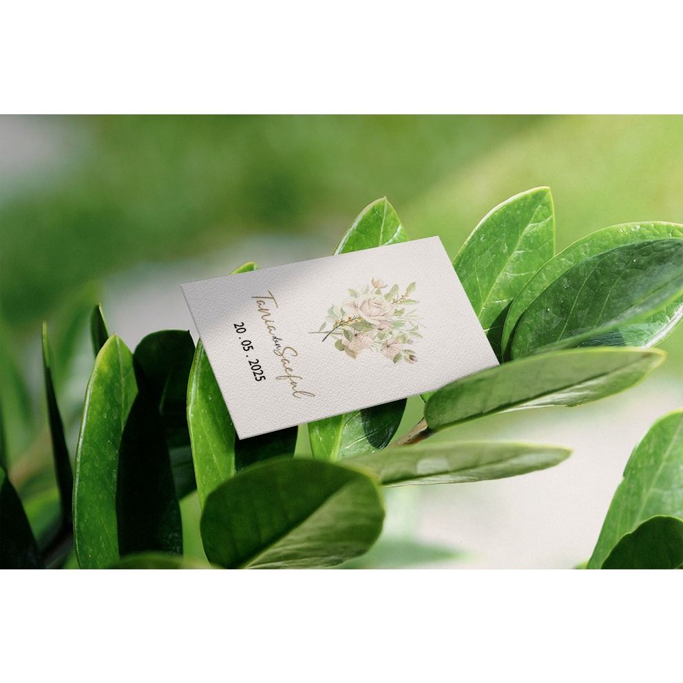 Label Ucapan terimakasih  / kartu souvenir  / Stiker Souvenir / ucapan terimakasih U104