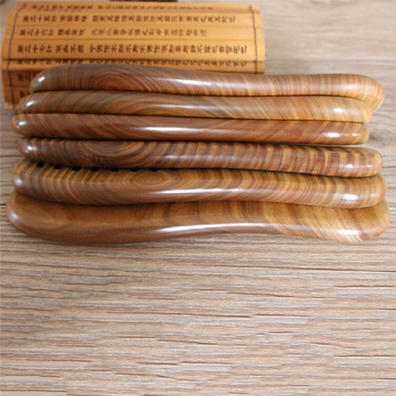 Sisir Kayu Cendana Alami Handmade Model Gigi Lebar