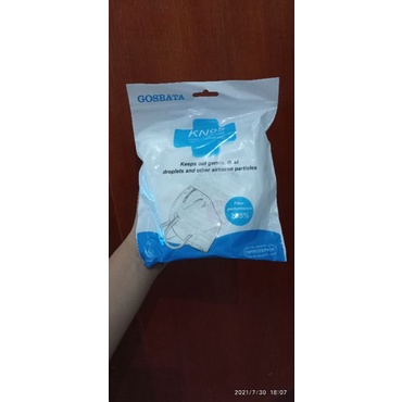 KN95 MASKER KN95 EARLOOP ISI 10 PCS box putih