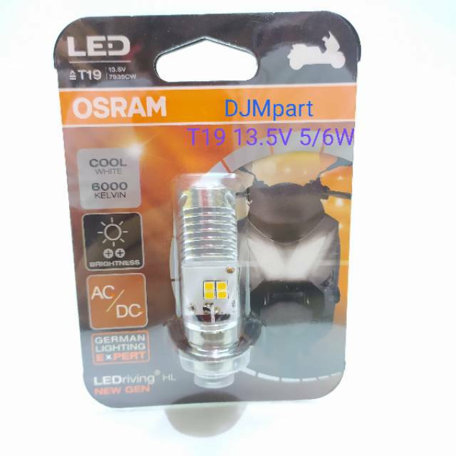  LAMPU  LED  OSRAM  T19 BEAT FI ECO VARIO  125  MIO J MIO M3 