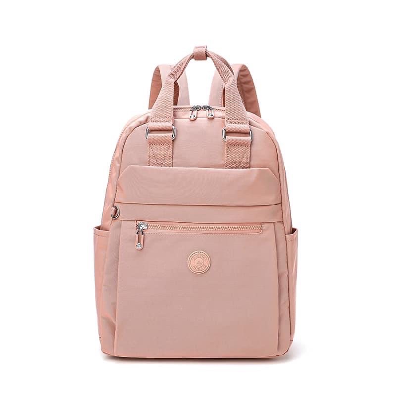 HARUICA BAG 80135 - tas ransel - ransel wanita - tas sekolah ransel - backpack - tas laptop-Dustypink
