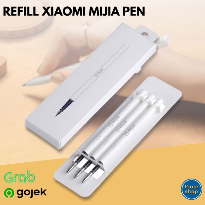 

Xiaomi Mi Pen Refill Tinta Pulpen Metal Signature - 3 PCS Pena