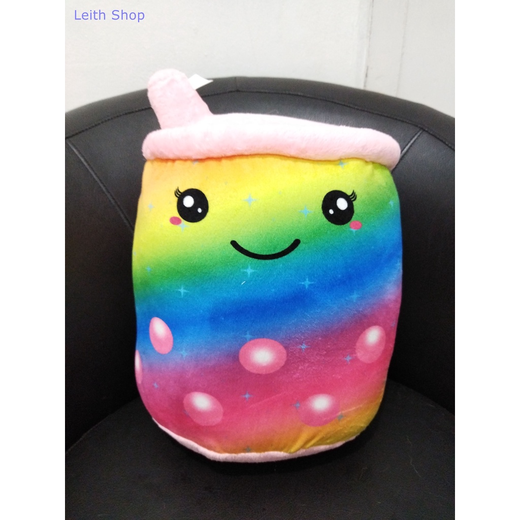 Boneka Minuman Boba Besar Big Jumbo XL Bubble Warna Color Maskot Lucu