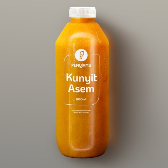 

Kunyit asem Pemujamu 1 liter / 1000ml (BERKUALITAS)